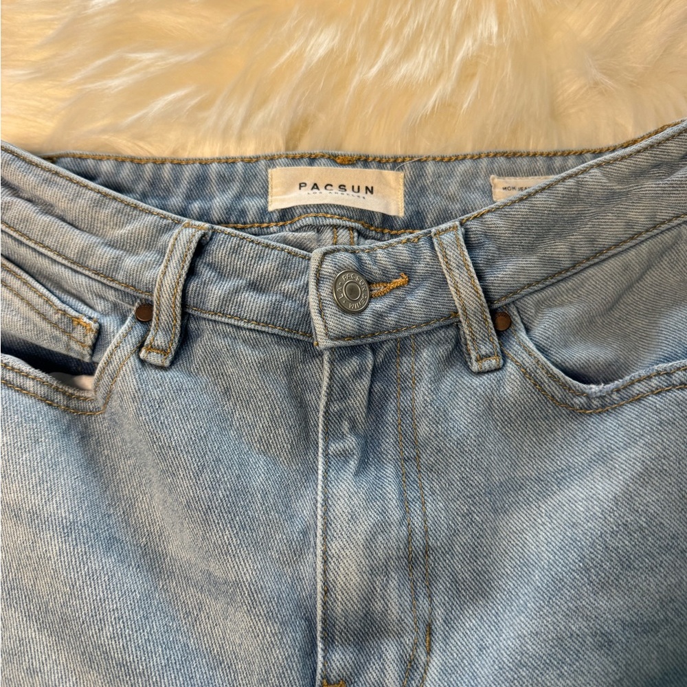 PacSun Mom Jeans Classic Denim - Picture 3 of 4